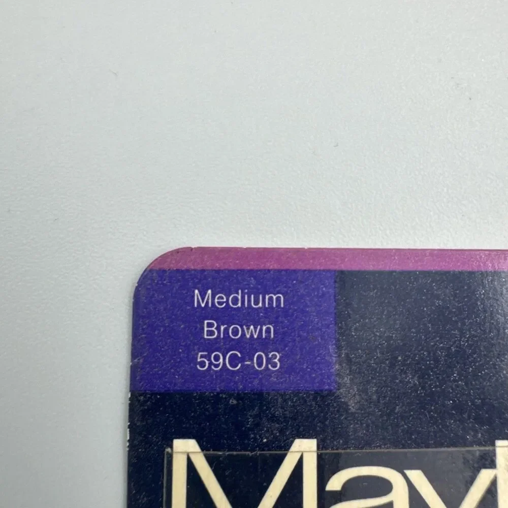 NOS Maybelline Pencil Refills Medium Brown 59C-03 Brow & Liner Pencil Vintage‎